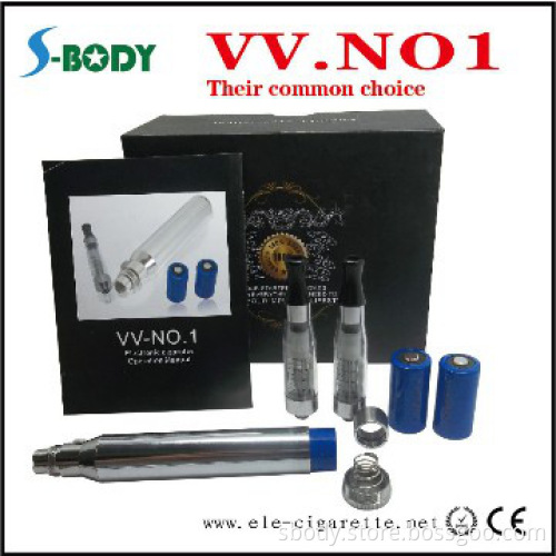 VV NO.1 E Cigarette Starter Kit Variable Voltage Battery Set